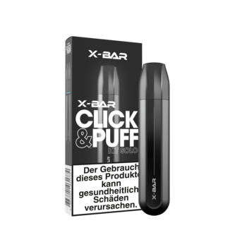 X-Bar Click & Puff Kit Black
