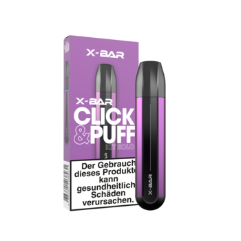 X-Bar Click & Puff Kit Purple