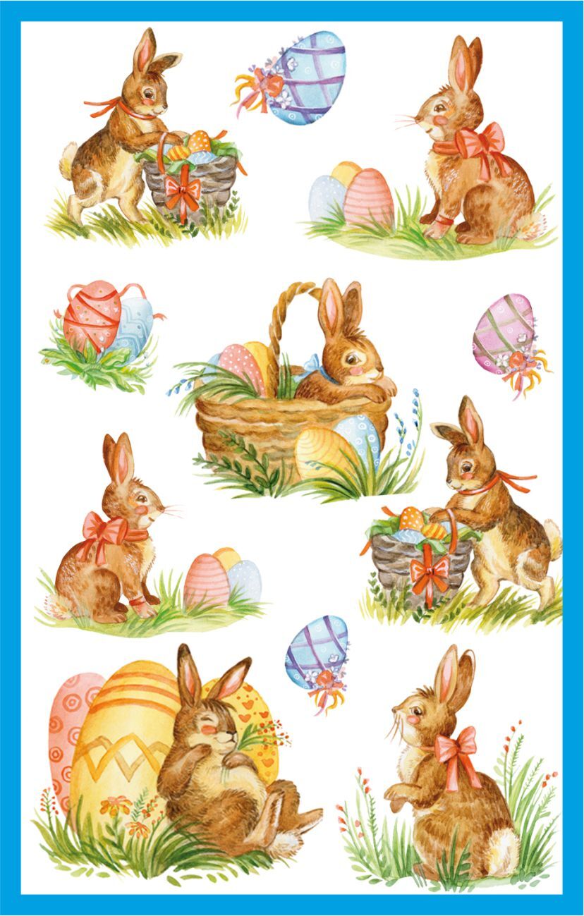 Oster Sticker Oster Sticker Hase & Eier | Schüller & Sohn