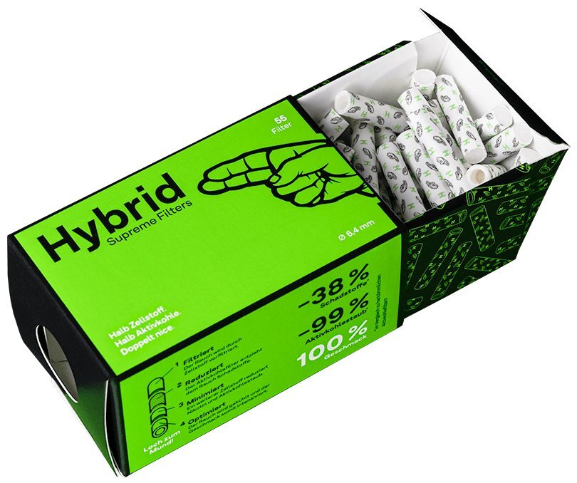 HYBRID Aktivkohle Filter + Zellstoff + Rolls, 4 m