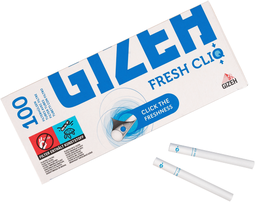 GIZEH Fresh CLIQ 100 Zigarettenhülsen
