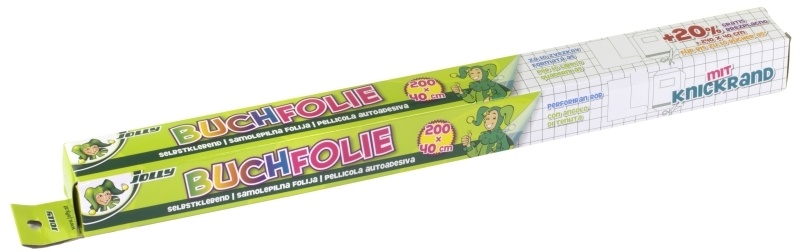 Film Protecteur Pour Livres JOLLY JOLLY – Rouleau De 2 M X 40 Cm, Protection Durable Et Facile à Couper