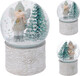 Schneekugel Engel/Baum 6,5 cm
