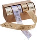Zierbänder 5er Set gold/creme