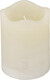 LED Kerze creme 9 cm