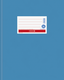 Papier Heftschoner Quart blau