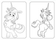 Sticker Malbuch A4/64 S. sort.