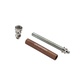 Champ Metall/Holz-Pfeife 12 cm