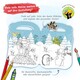 Winter-Stickermalbuch