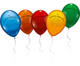 Luftballons Geburtstag 6er