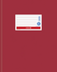 Papier Heftschoner Quart rot