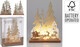 Holz-Deko Landschaft LED 15 cm