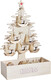 Deko hängend Holz 6 cm