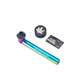 SET: Glaspfeife+Grinder+Siebe