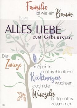 Bill. Geburtstag Baum