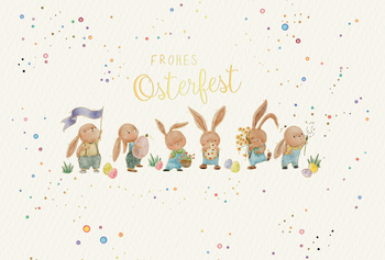 Bill. Ostern Hasen quer