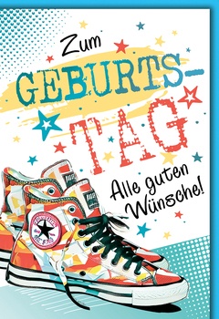Bill. Geburtstag Turnschuh