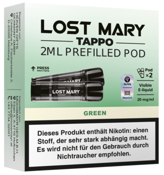 LM Tappo Pods 2er Green