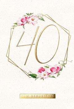 Bill. Fixzahl Blumenkranz 40