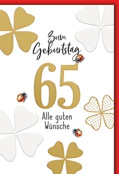 Bill. Geb. Fixzahl Klee 65