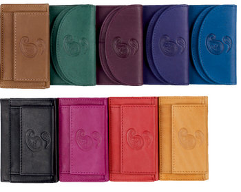 Minibörse Leder sortiert