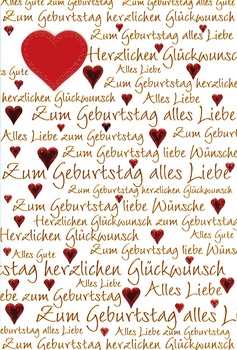 Bill. Geburtstag Herzen