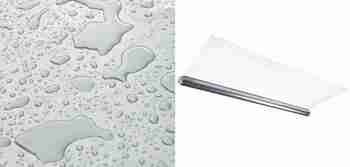 Tischfolie mit Papier 0,1 mm