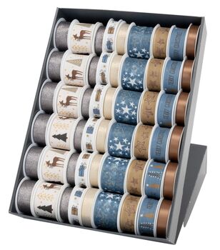 Zierband Display Spulen/54
