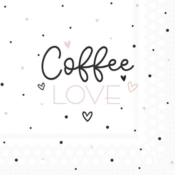 Servietten 33/33 Coffee Love