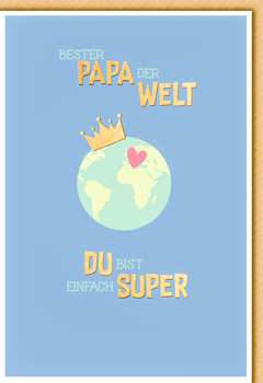 Bill. Vatertag bester Papa
