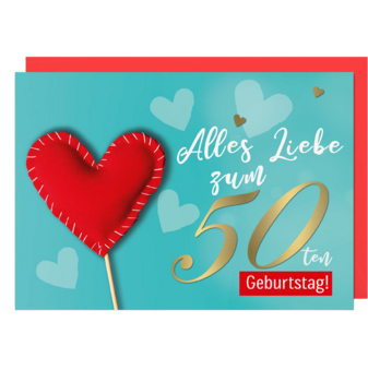 Bill. FZ Herz quer 50