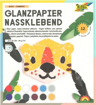 Buntpapierheft 12 Fb.