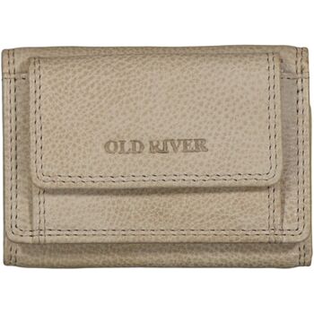 Midi Geldbörse Leder creme