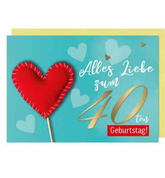 Bill. FZ Herz quer 40