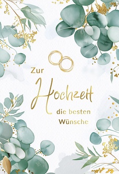 Bill. Vermählung Eukalyptus