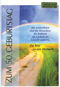 Bill. Fixz. Spruch Regenbg. 50