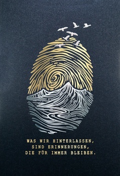 Bill. Trauer Fingerprint