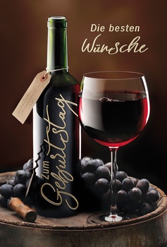 Bill. Geburtstag Rotwein