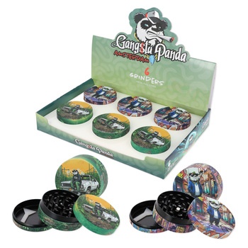 Grinder Metall Gangsta Panda