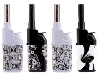 Candle Lite Black & White