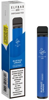 ELFBAR E-Zig. Blue Razz Lmnade