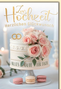 Bill. Vermählung Torte