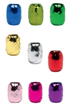 Zierband Ei metallic / 100