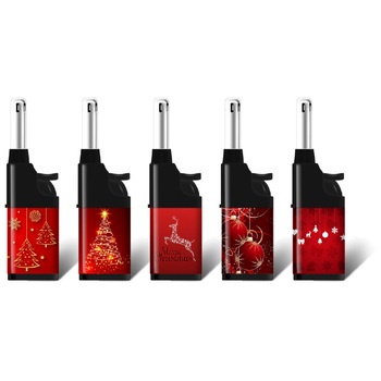 Candle Lite Christmas rot/gold