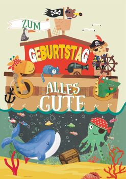 Bill. Geb. Piratenschiff