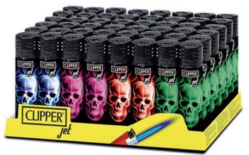Clipper Fzg. JET Neon Skulls