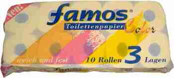 WC-Papier Famos Color