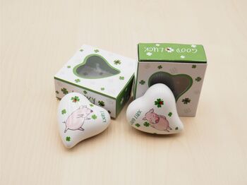 Ker. Herz i. Box / Disp. 6cm