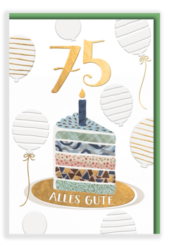 Bill. Fixzahl Torte 75