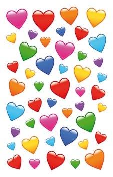 Schmucketiketten Herzen